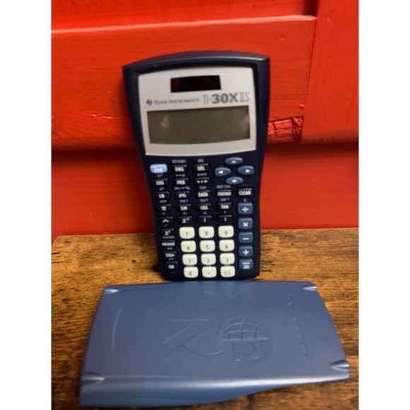 Texas Instruments TI-30X IIS Calculator EUC  With Cover and Direction Card - Picture 1 of 2